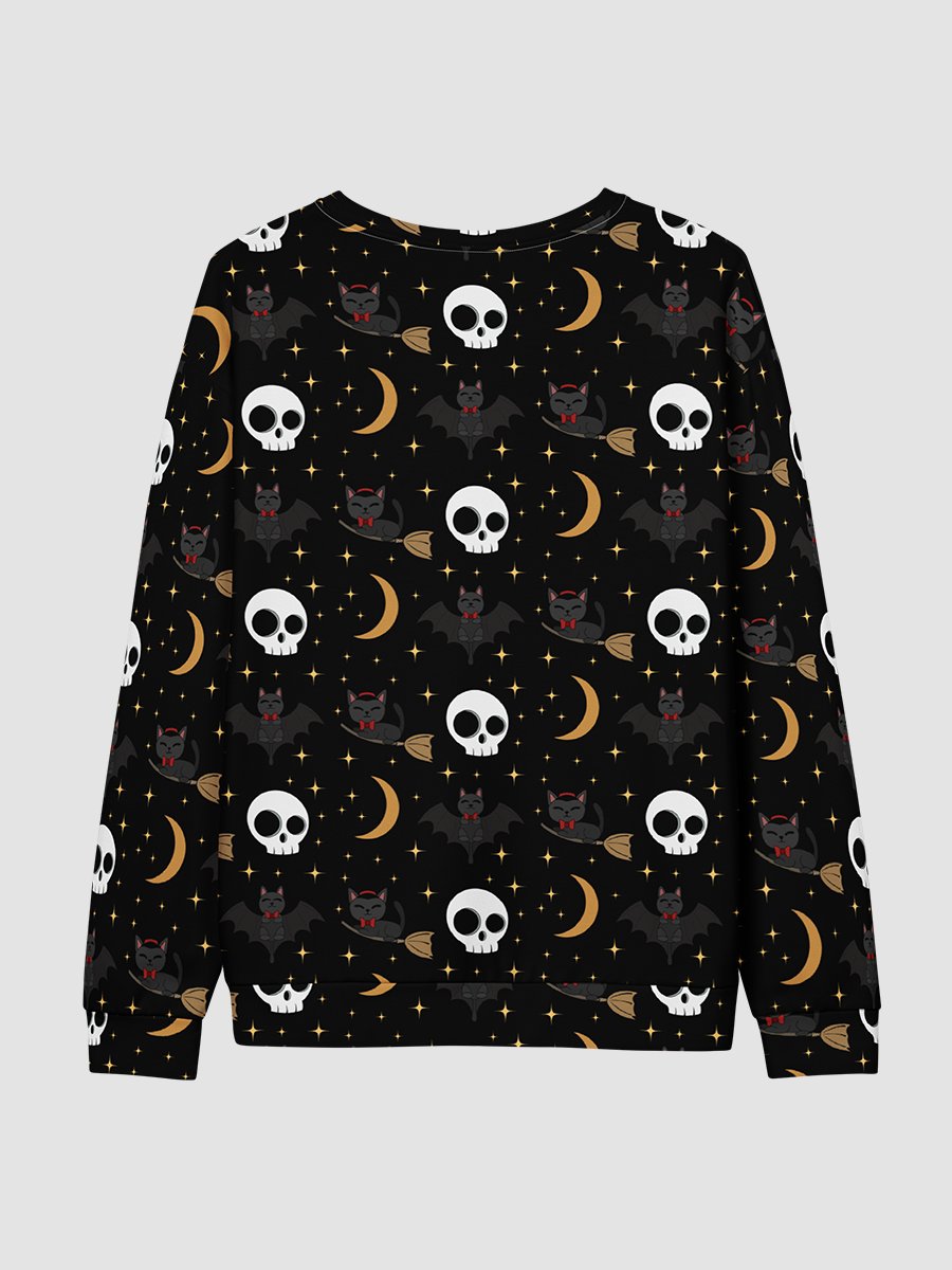 Feeny Loves Halloween Sweatshirt - Black product image (5)