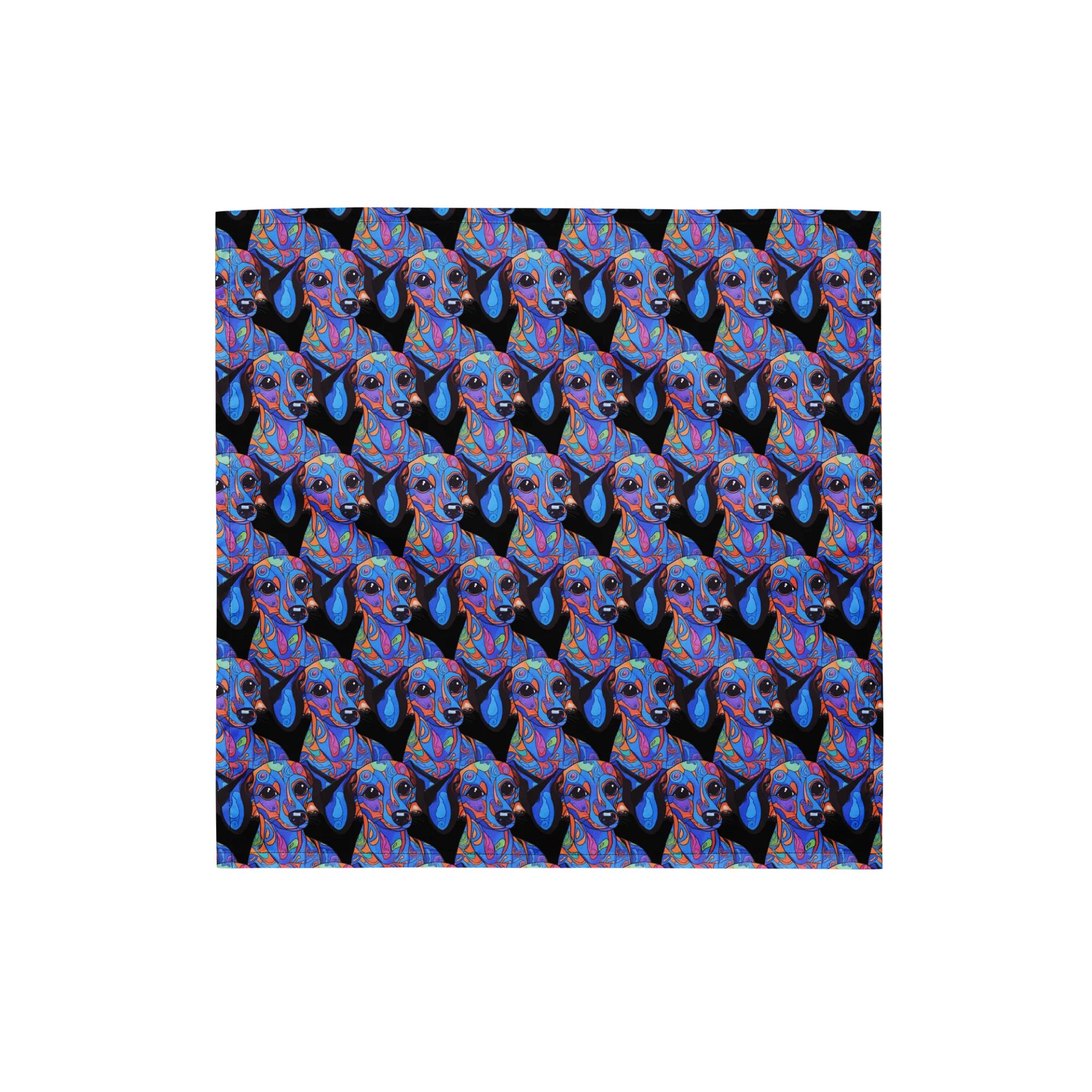 Psychedelic Dachshund #1 - Bandana product image (1)
