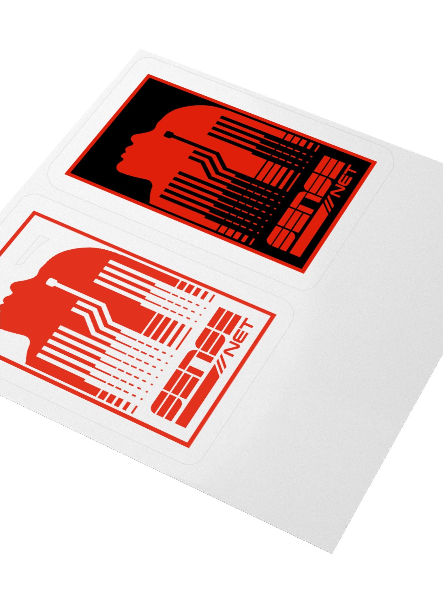 Sense/Net Logo Version 4 Stickers (red & black) product image (9)