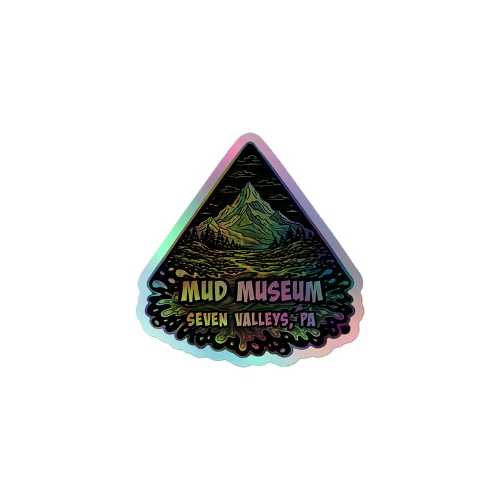 2026 Edition Mud Museum Holographic Sticker product image (1)