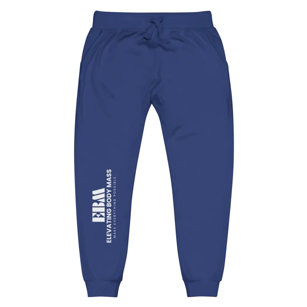 EBM Unisex Joggers (White Logo) product image (19)
