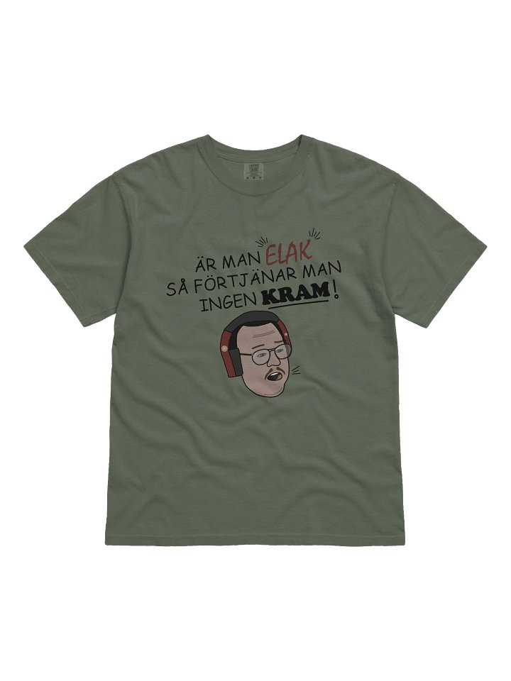 FÖRTJÄNAR INGEN KRAM - HEAVYWEIGHT T-SHIRT product image (6)