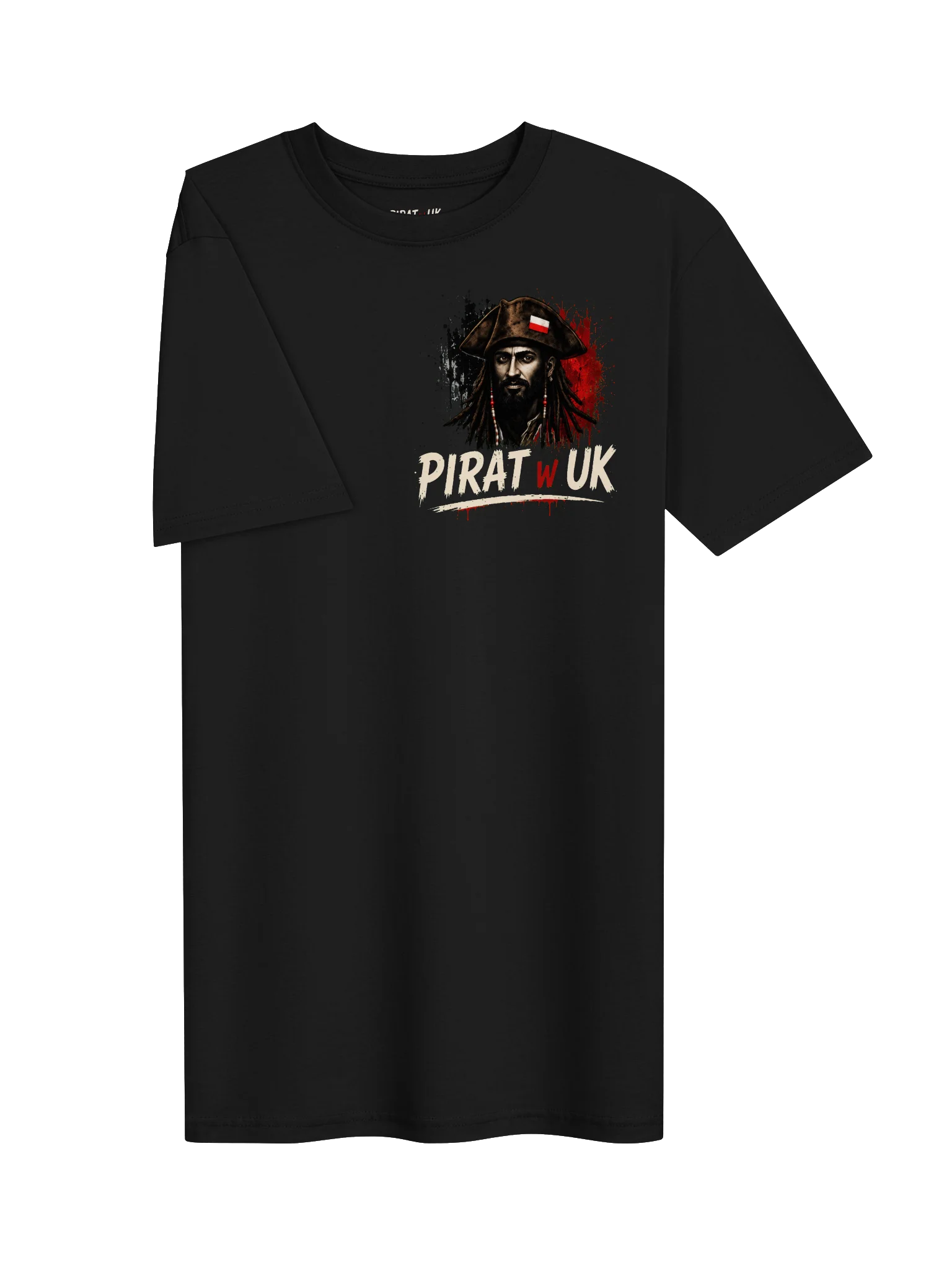 Pirat w UK — Heavyweight Tee (Black) product image (4)