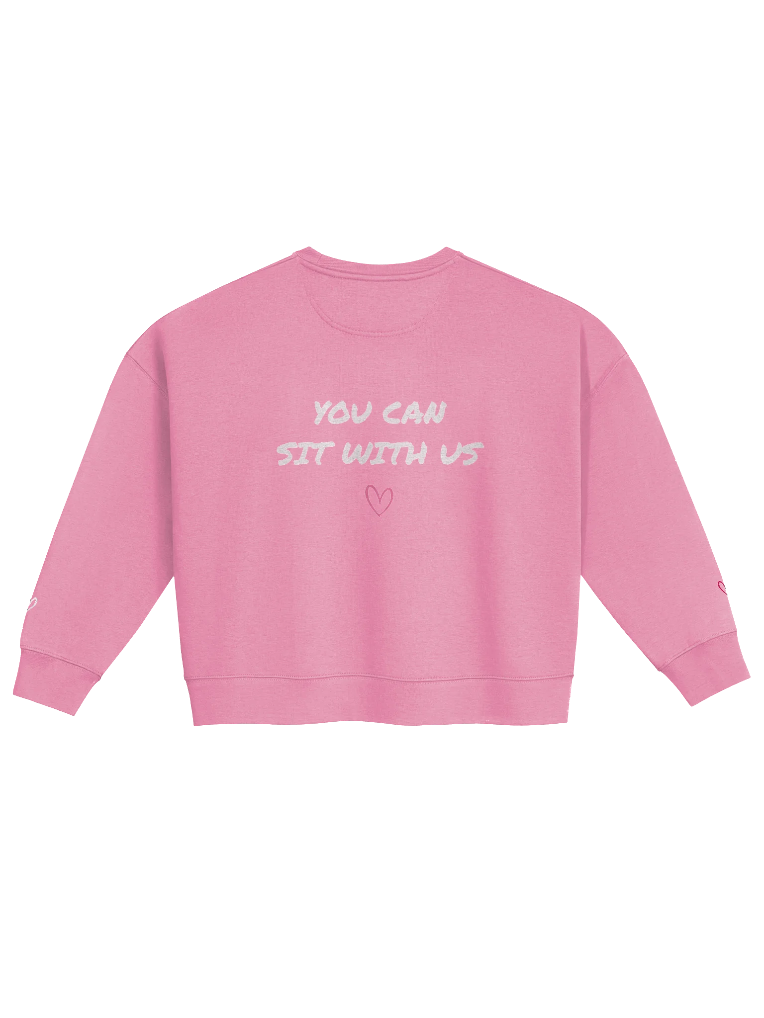 "You Can Sit With Us" Cropped Sweatshirt product image (11)