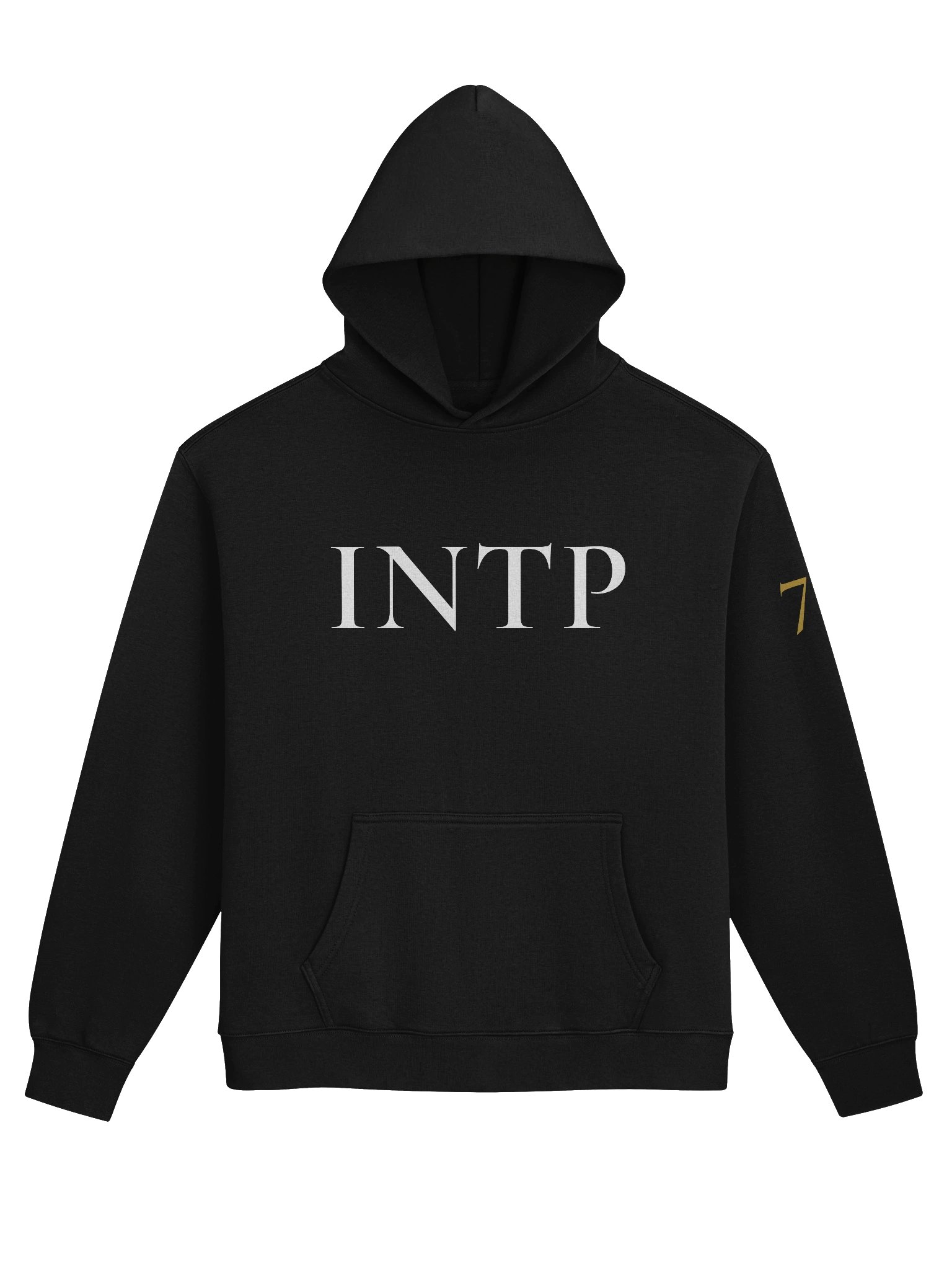 INTP Men’s Hoodie – The Thinker | 77Scenarios product image (4)