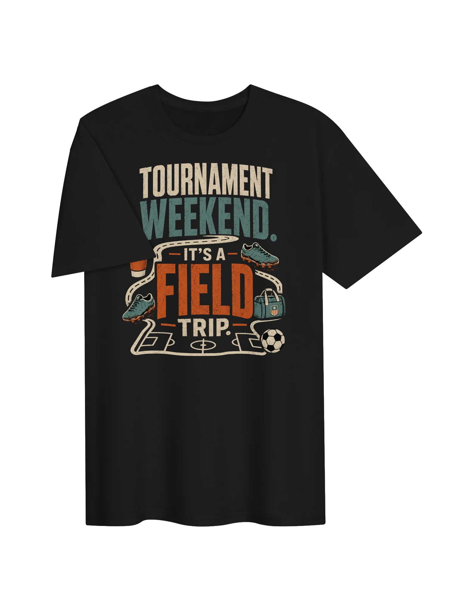 Tournament Weekend Field Trip Soccer Tee product image (3)