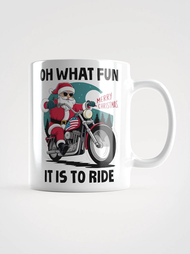 Santa's Adventurous Ride Mug product image (1)