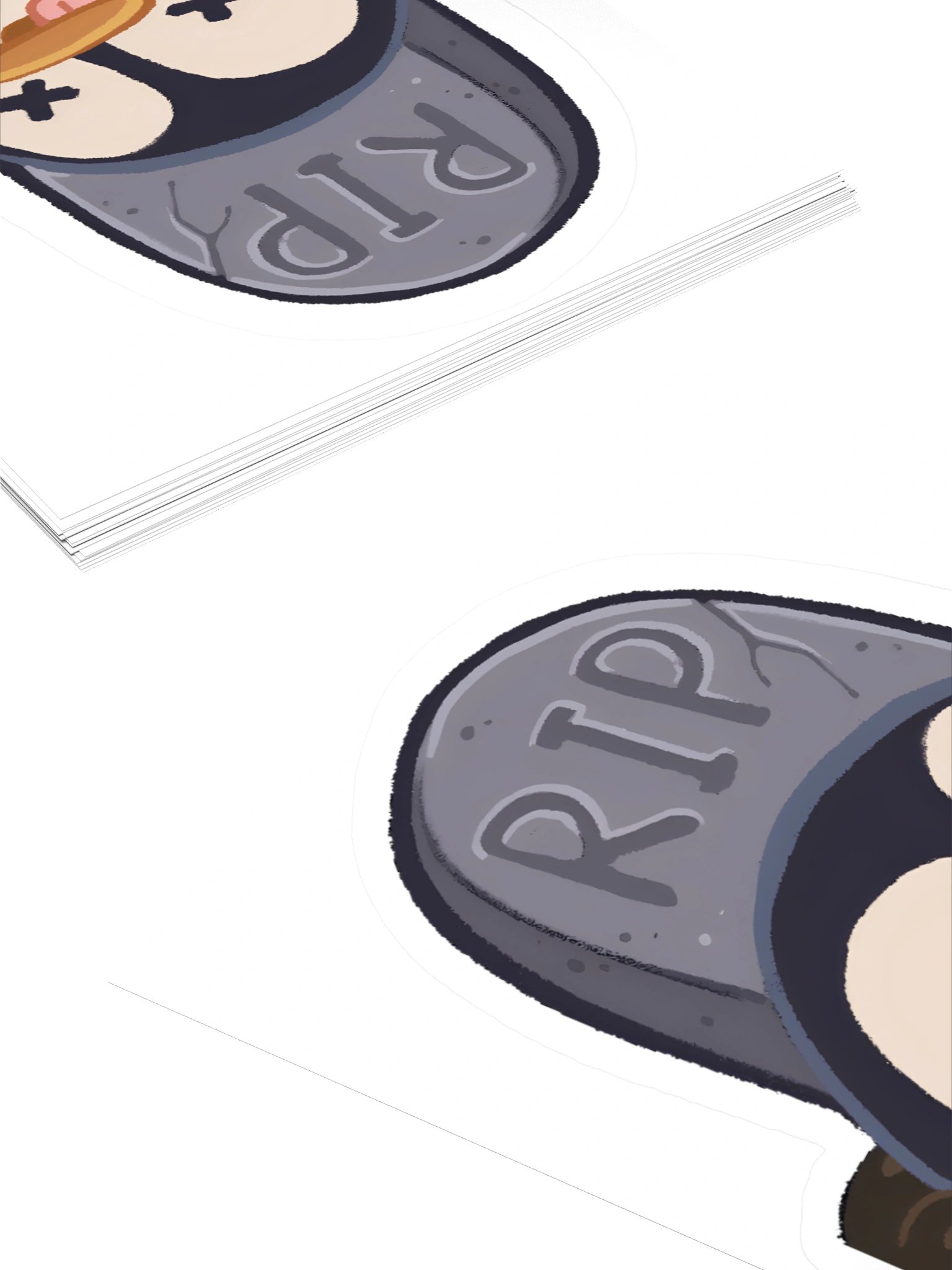 RIP Penguin Sticker product image (4)