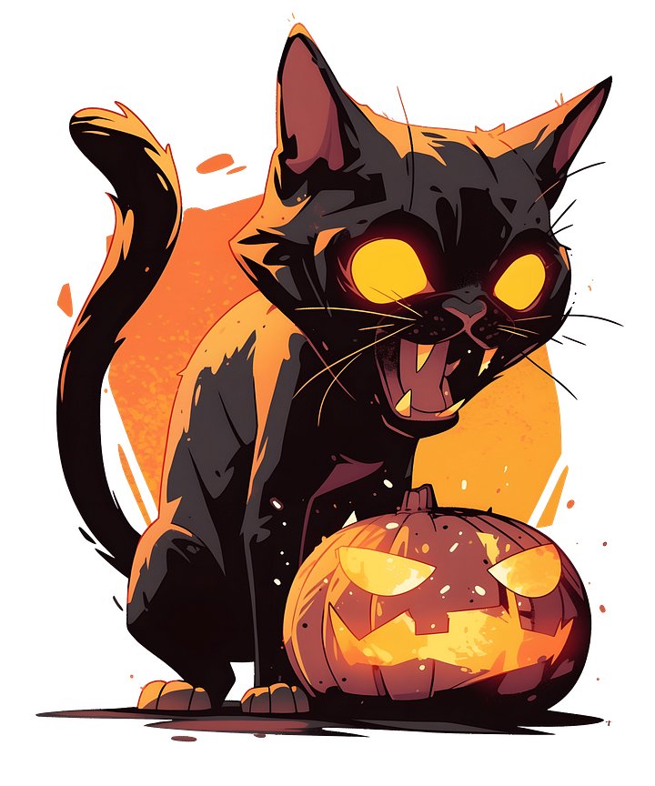 Black Feline Halloween product image (2)