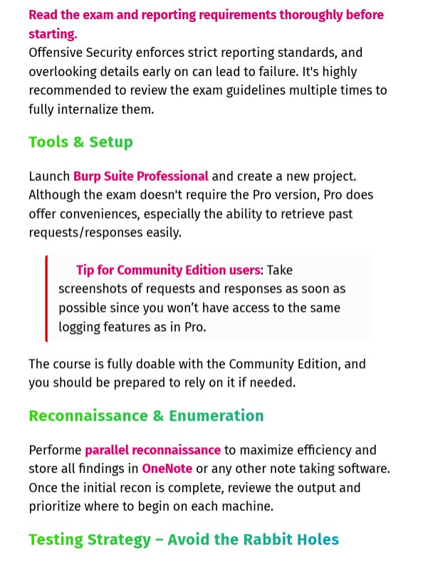 Offensive Security Web Assessor (OSWA) Study Notes (Unofficial) product image (2)