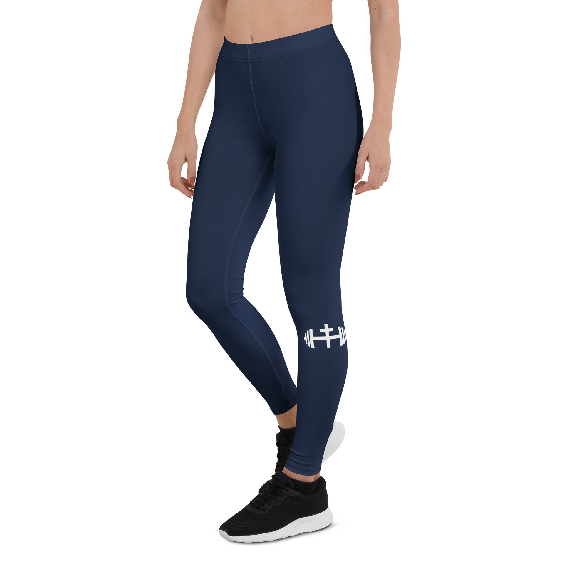His House Womens Performance Leggings - Navy product image (4)