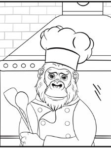 Awesome Apes Coloring for Everyone product image (4)