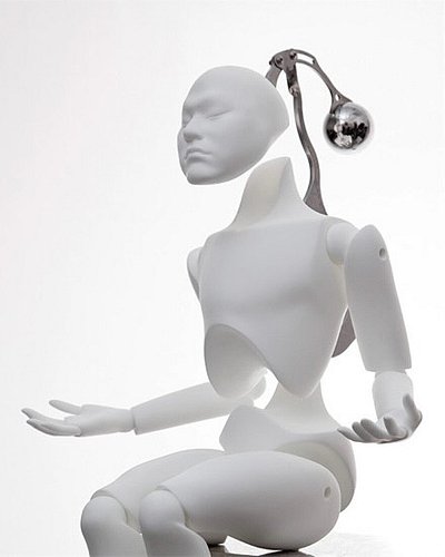 South Korean artist @wang_zi_won creates functional sculptures of Buddha and bodhisattva (enlightened being) to explore the c...