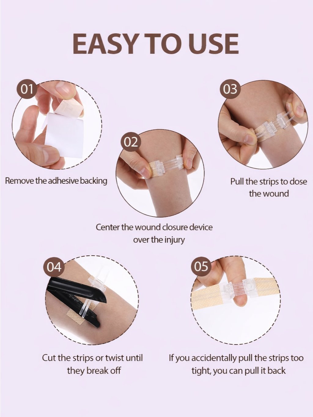 Wound Closure Devices (Zip-Stitches, Micromend, Clozex) product image (2)