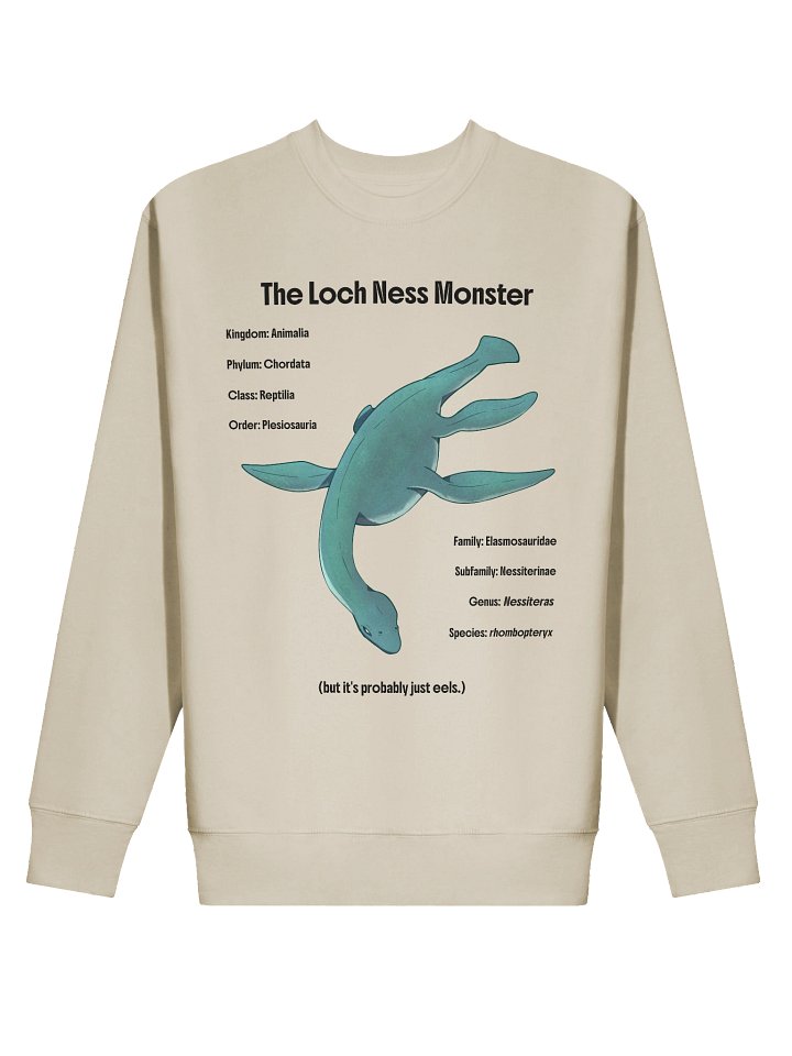 Nessie the Plesiosaur - Sweatshirt product image (1)