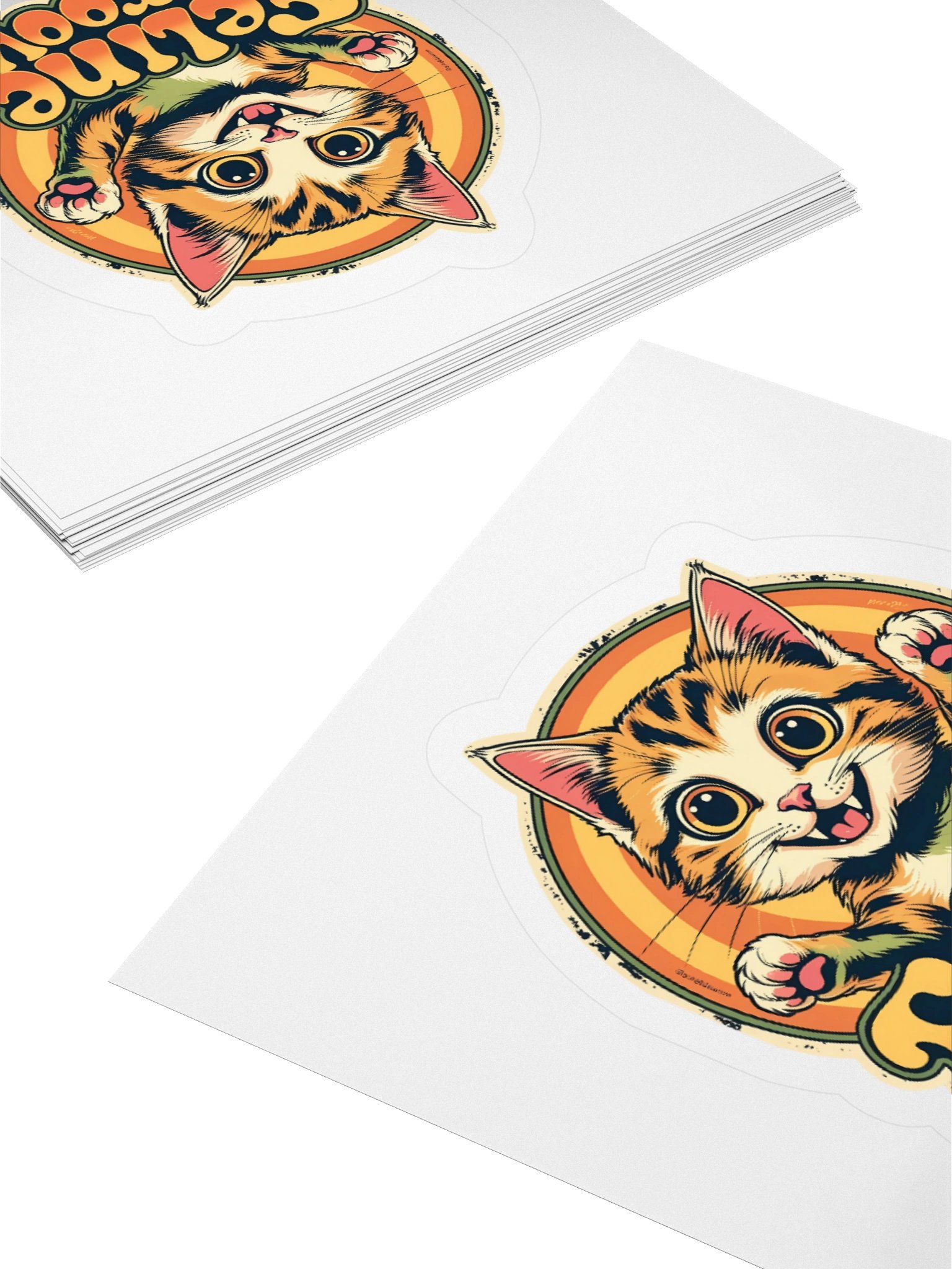 Feline Groovy Kitten Sticker product image (4)