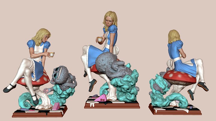 Alice And The Cheshire Cat product image (2)