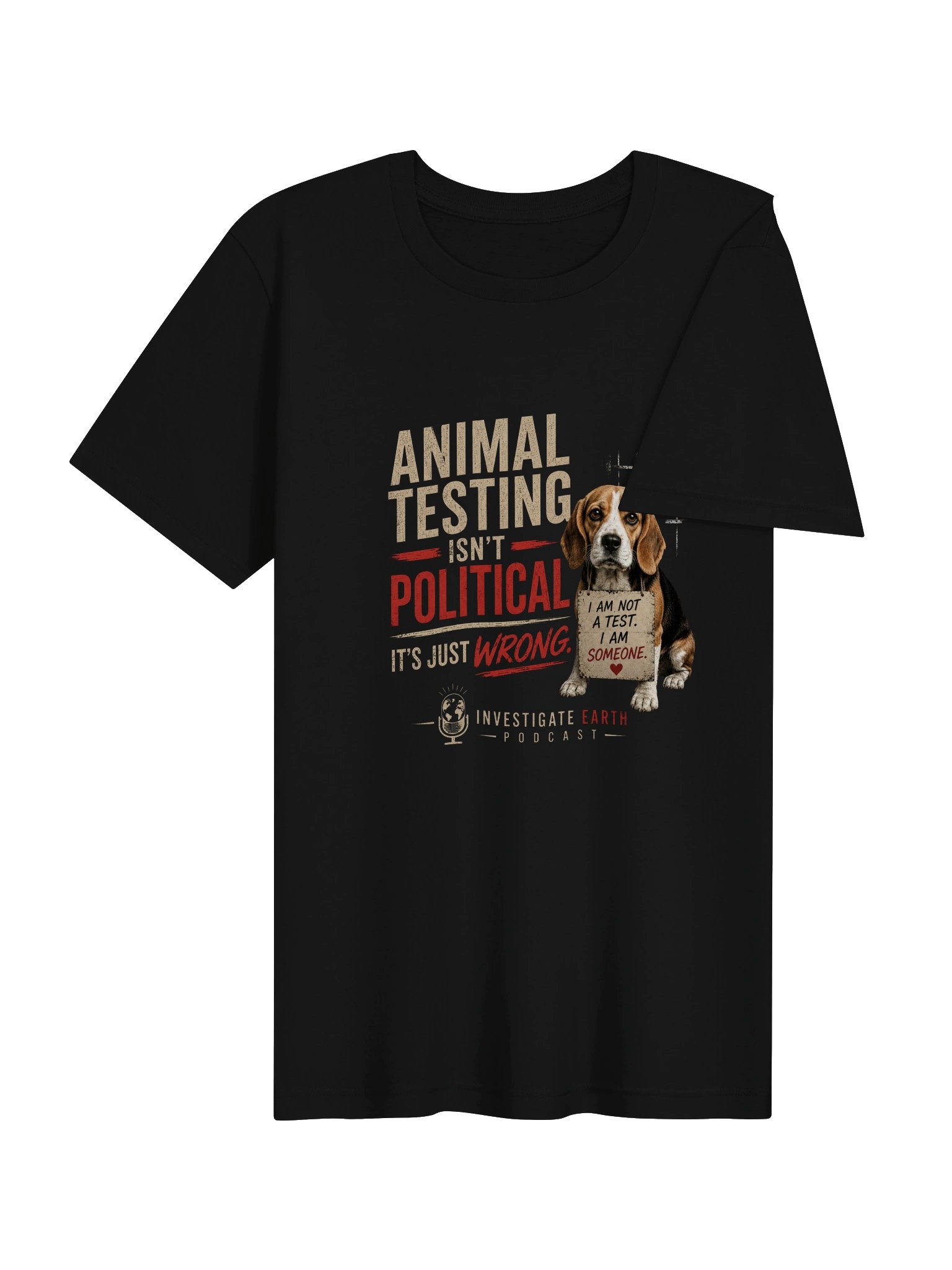 Animal Testing Isn't Political T-Shirt product image (2)