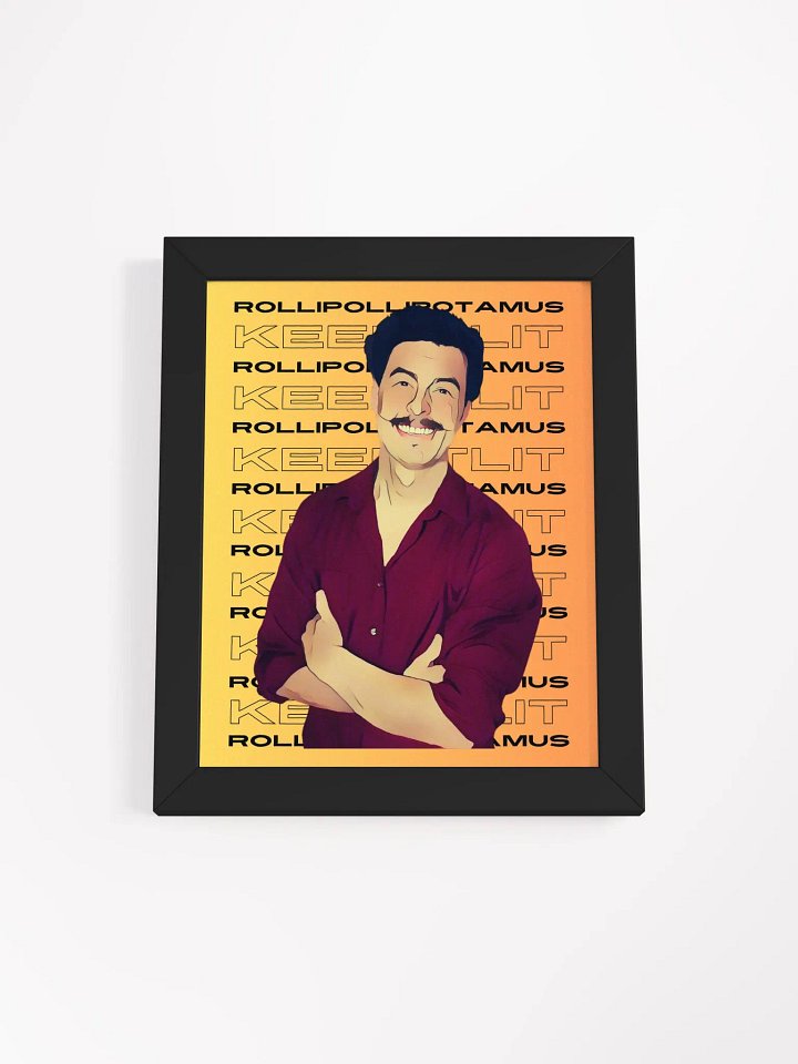 Framed Rollipollipotamus Poster product image (2)