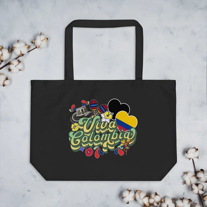 Viva Colombia Vibrant Eco Tote product image (2)