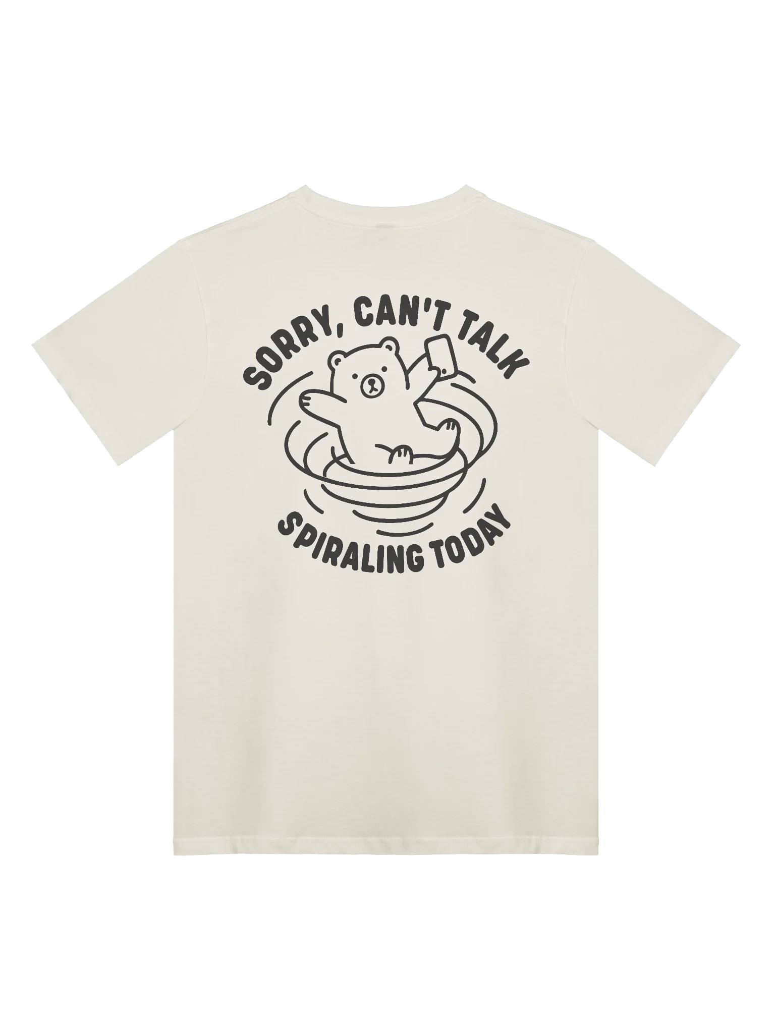 Sorry Can't Talk Spiraling Today T-Shirt product image (1)