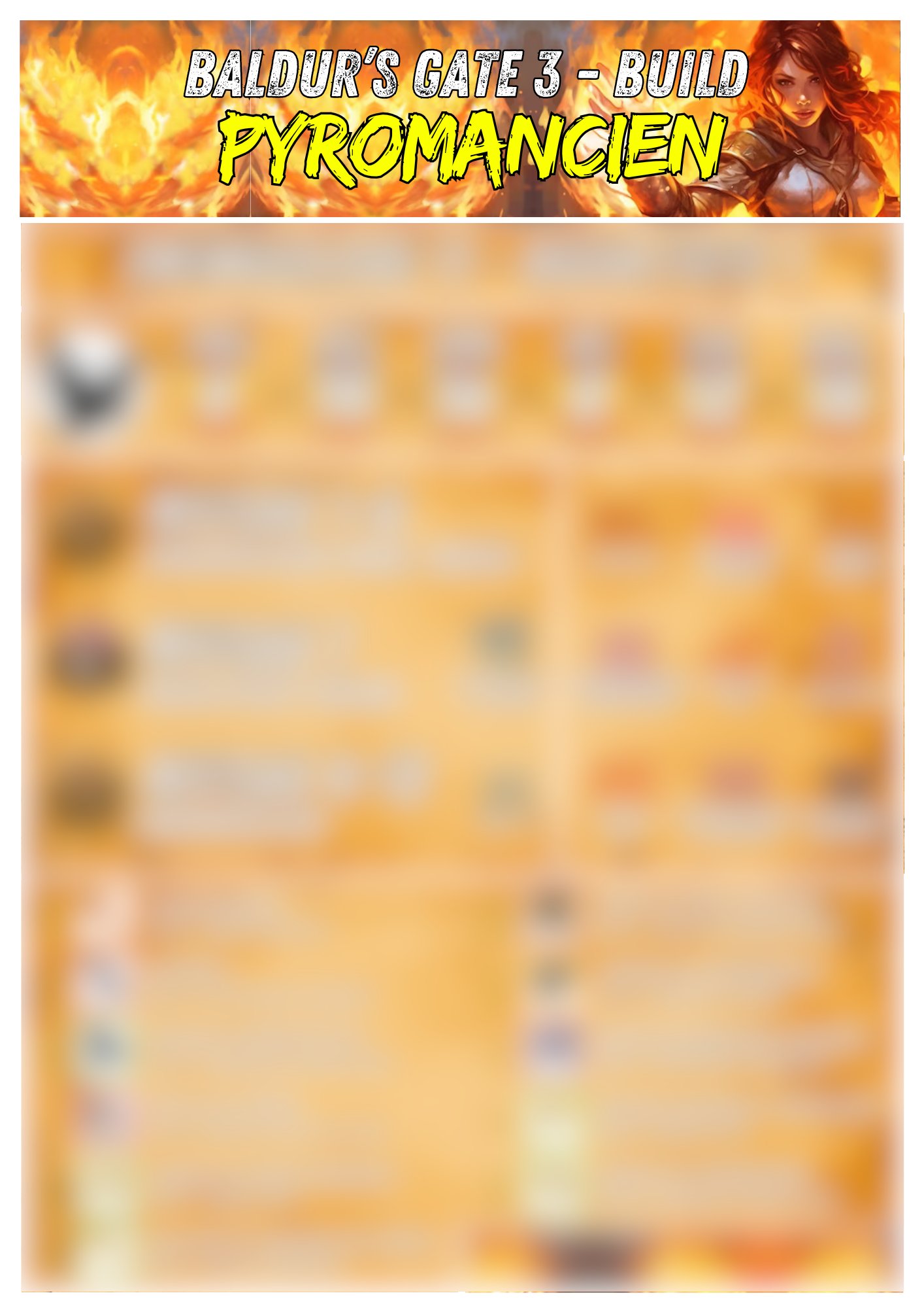 PACK de 6 Builds Baldur's Gate 3 product image (3)