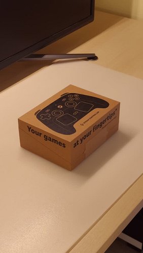 I got my Steam Controller today! Tested it out for a bit playing No Man’s Sky on my MacBook Pro. 🎮

#steamcontroller
