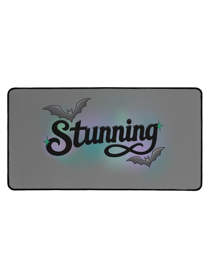 Stunning - Black Desk Mat - Smoke product image (1)