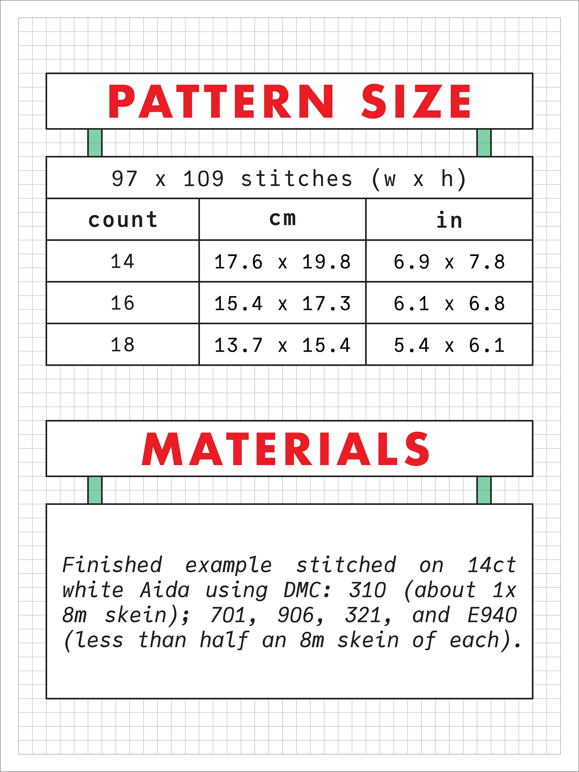 Keep The Change • Blackwork Cross Stitch Pattern • PDF Digital Download product image (3)
