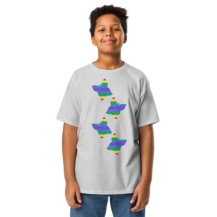 Rainbow Butterfly youth tee-shirt product image (10)
