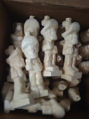 This is a big moment for me in my woodcarving journey. Having roughouts to teach with is good step on my path to teaching more folks to carve in person in classes.   A roughout is just that, a roughed lit block of wood that takes away the 