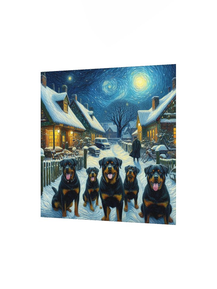 Starry Night Rottweiler Poster product image (6)