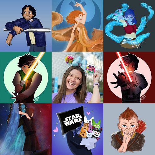 It's that time of year again darlings! It's my second ever #artvsartist2025 🤩🩵🎨💫

Here are some of my favorite pieces from th...