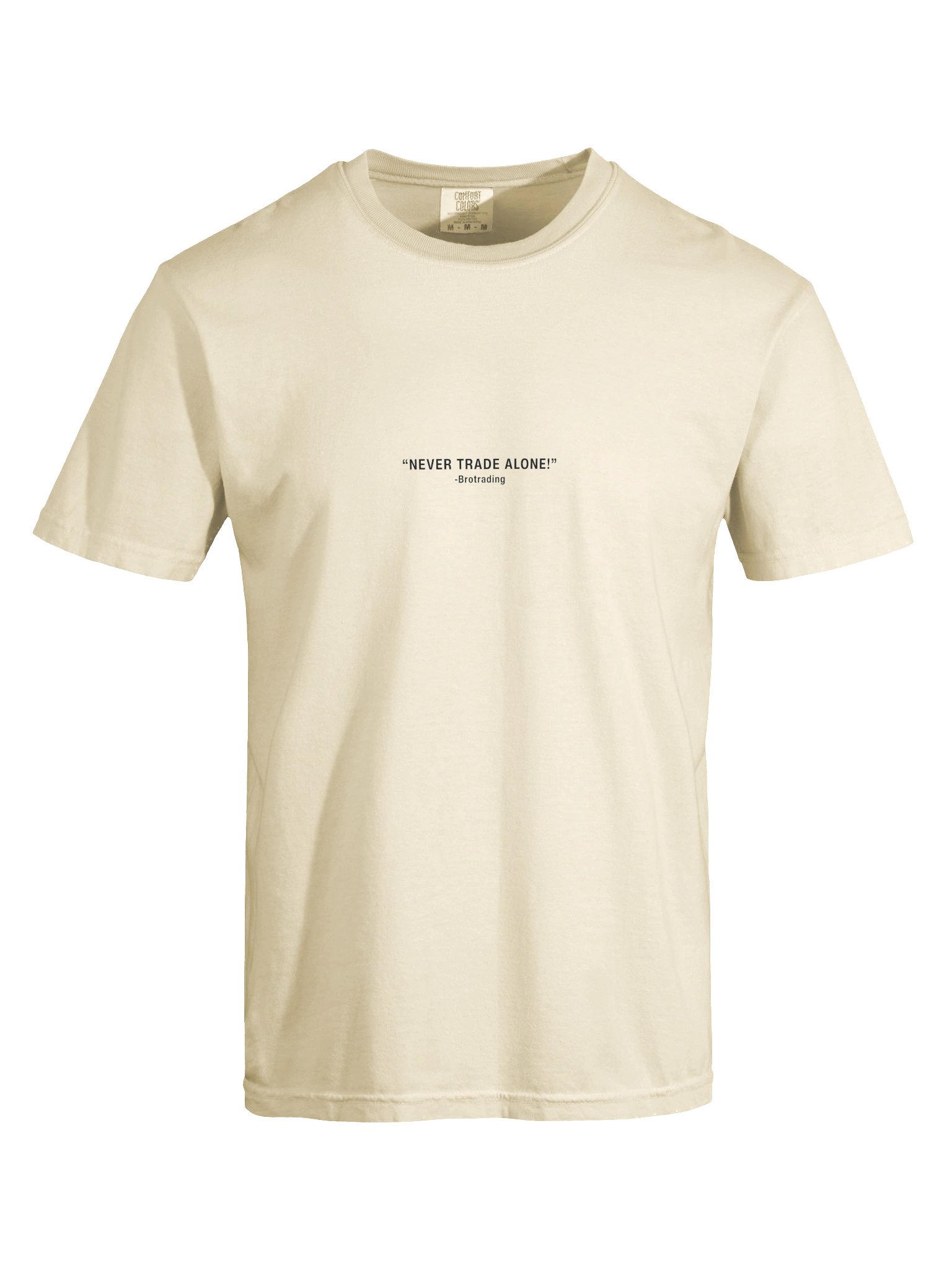 Never Trade Alone tee Stealth "Light" product image (3)