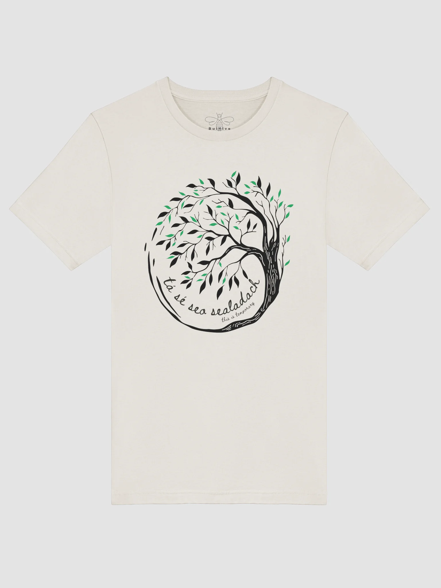 Tá Sé Seo Sealadach (This is Temporary) Tree of Life T-shirt product image (3)