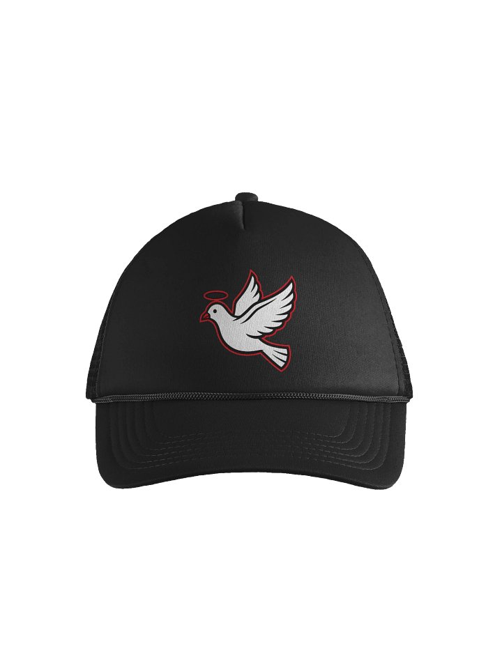 Haloed Dove Foam Trucker Hat product image (2)