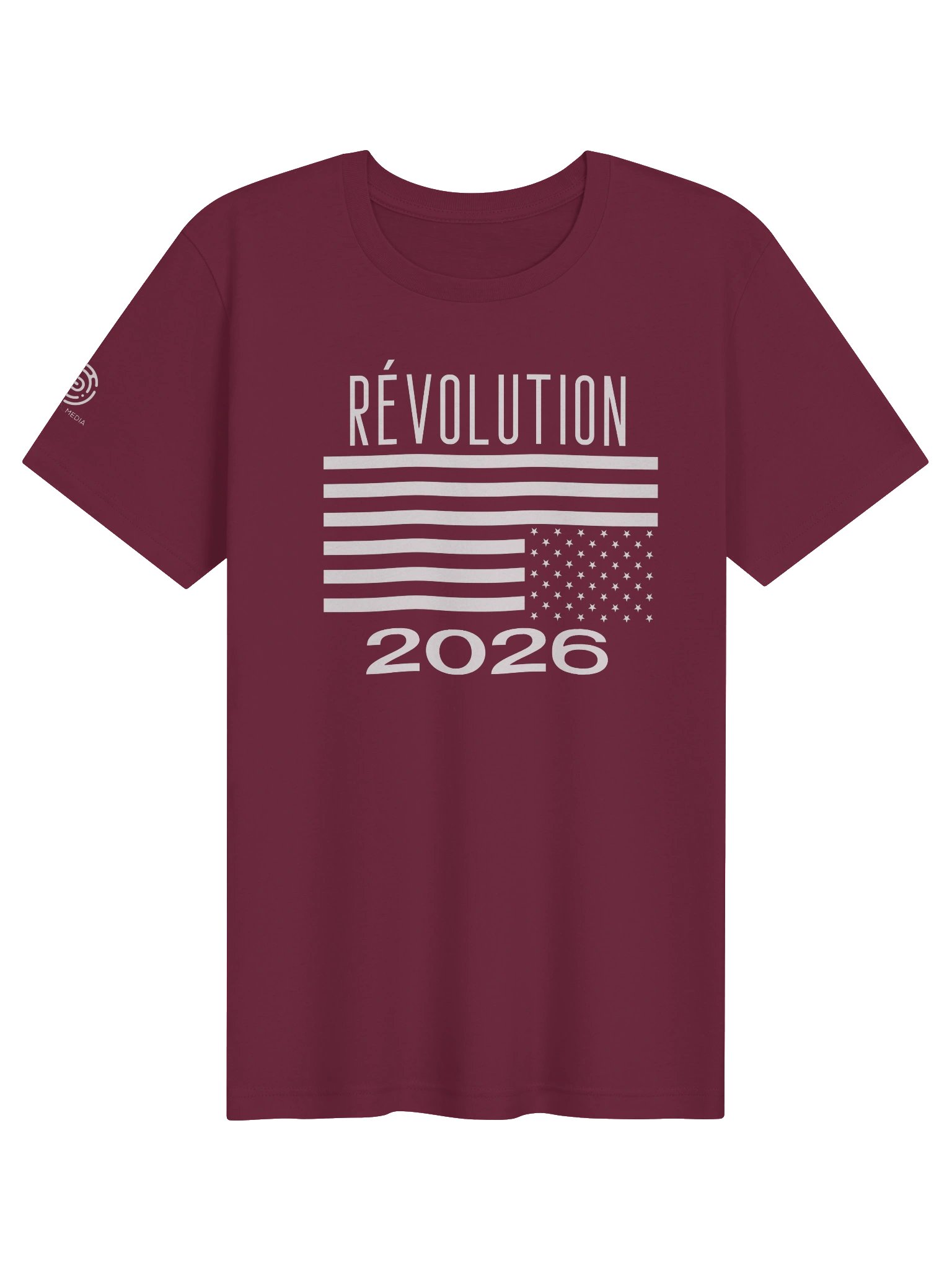 RÉVOLUTION 2026 American Flag Tee product image (4)
