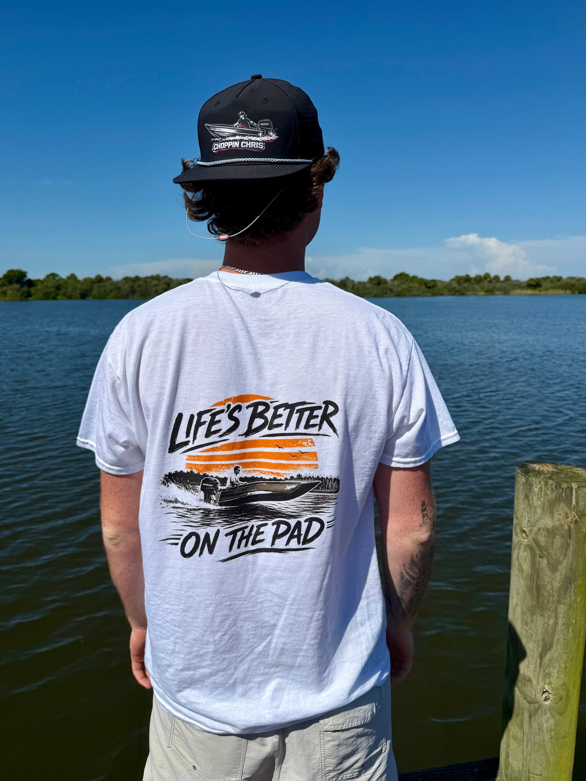 LIFES BETTER ON THE PAD T SHIRT product image (1)