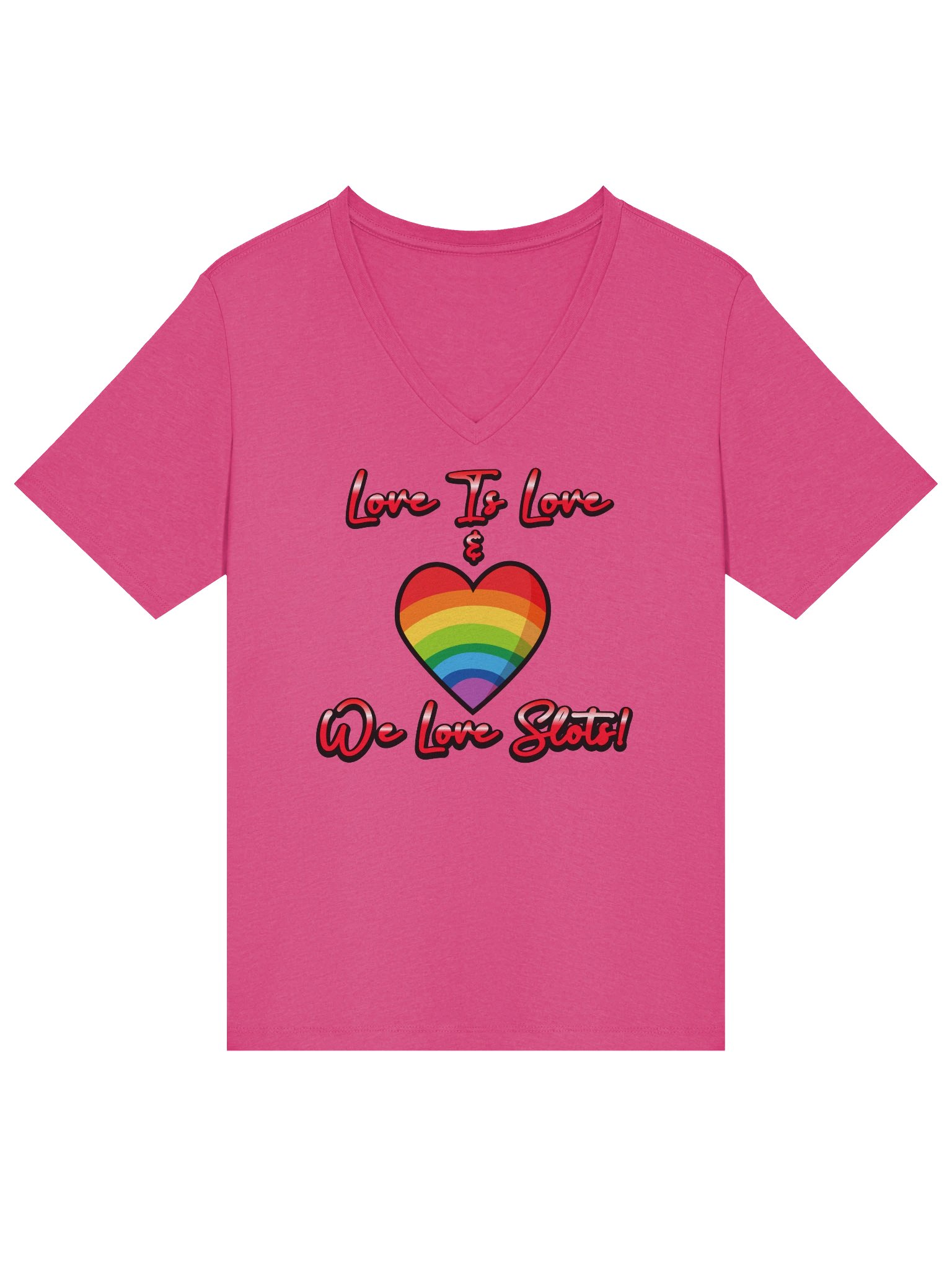 Love Is Love! Women's V-Neck Shirt product image (3)