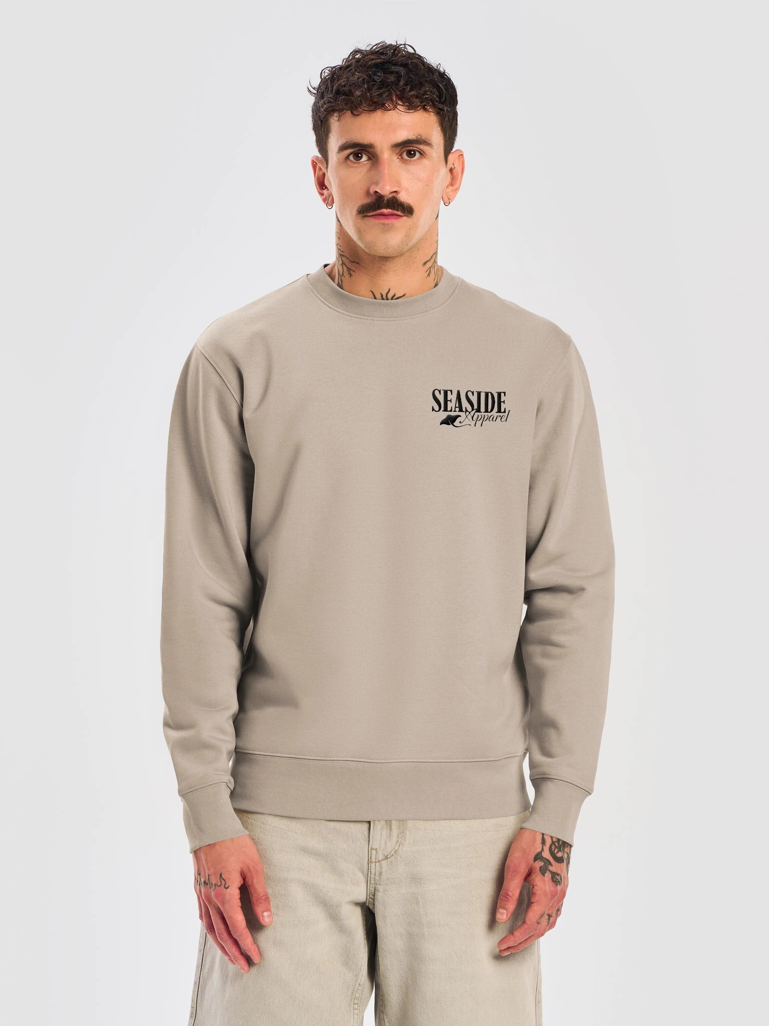 Seaside Embroidered Crew (Light) product image (3)