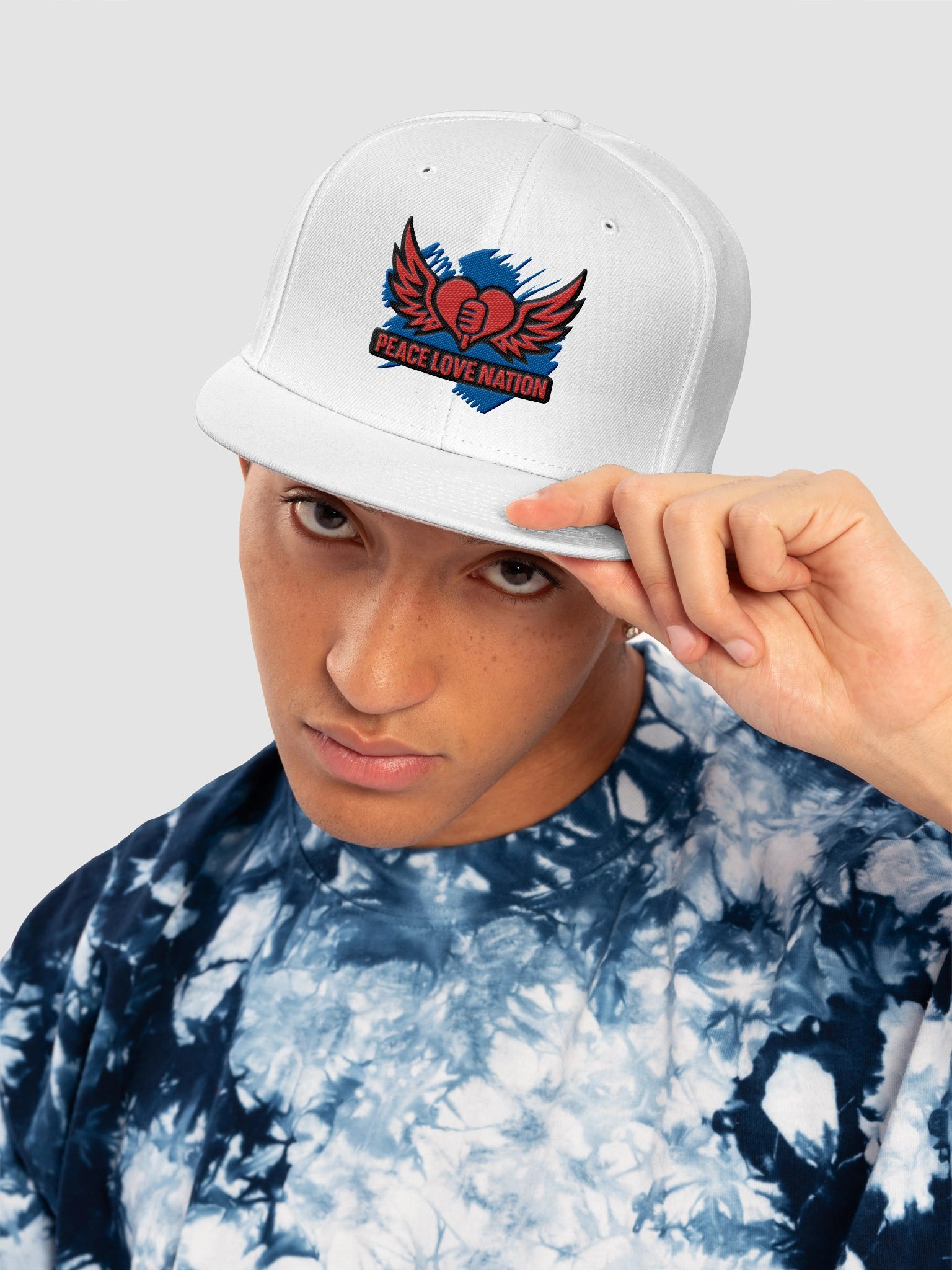 PLN Embroidered Otto Wool Blend Snapback Cap product image (14)