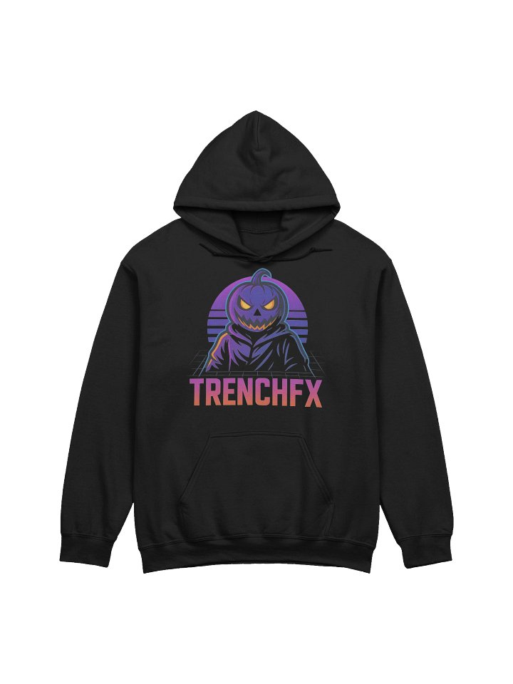 1st Edition TrenchFx Pumpkin Mascot Hoodie "Autumn Night" product image (1)