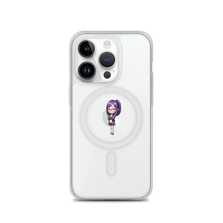 (PURPLE CHIBI) K Clear Case for iPhone product image (2)