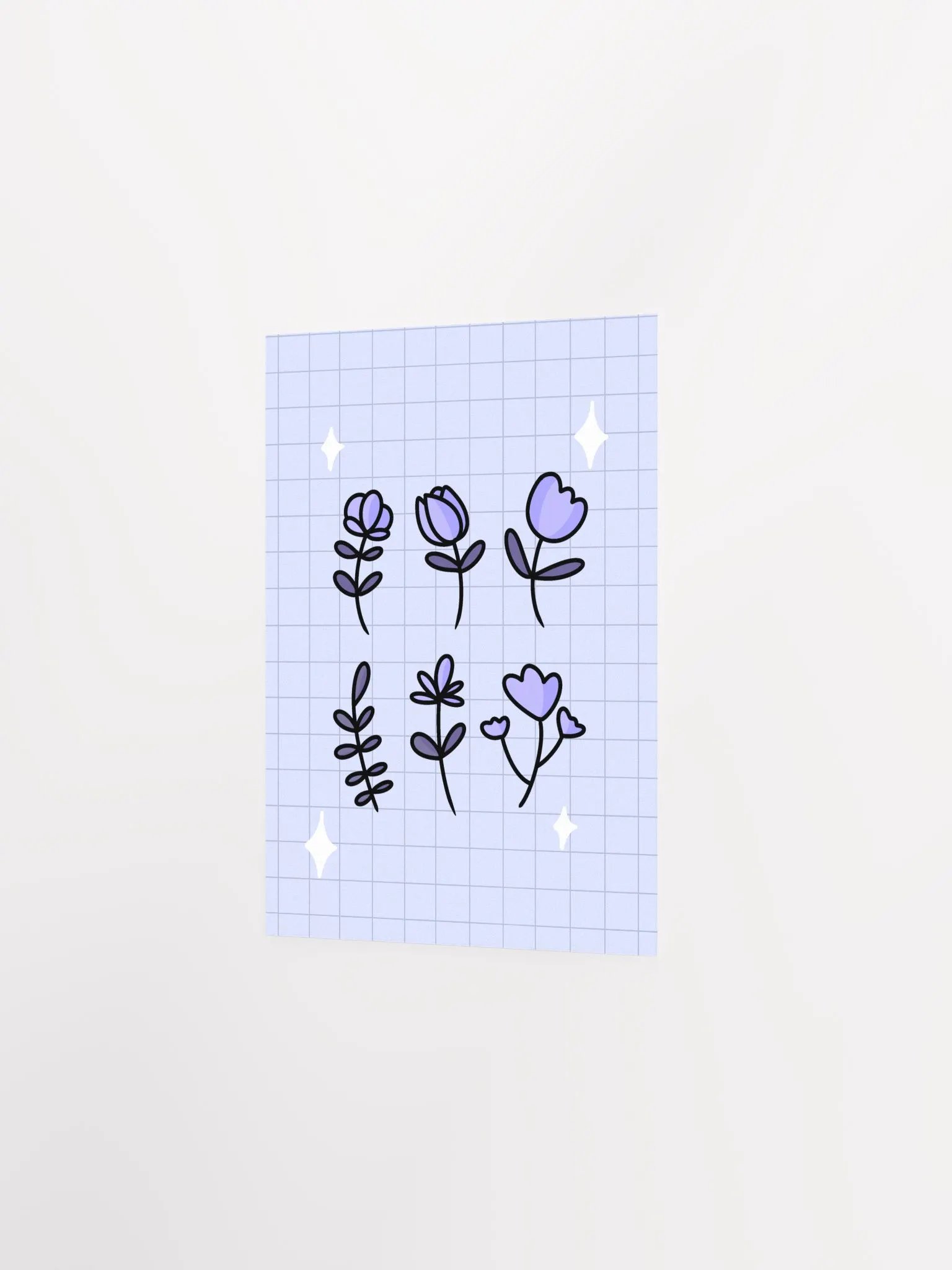 Purple Flowers Prints product image (4)