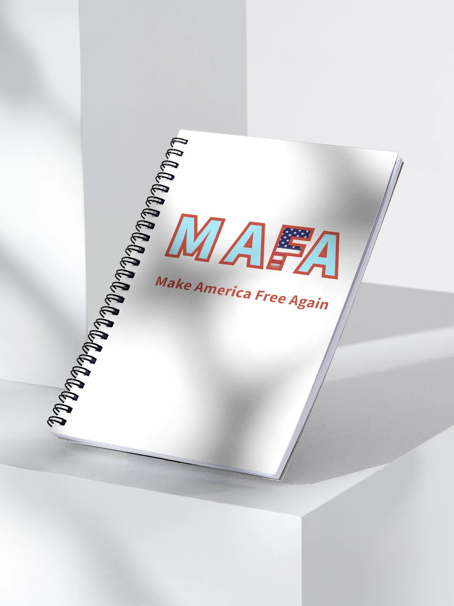 Make America Free Again Spiral Notebook product image (3)