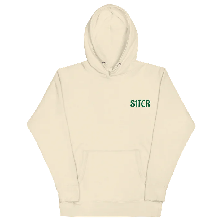 S1TER Green Stylized Unisex Hoodie product image (23)
