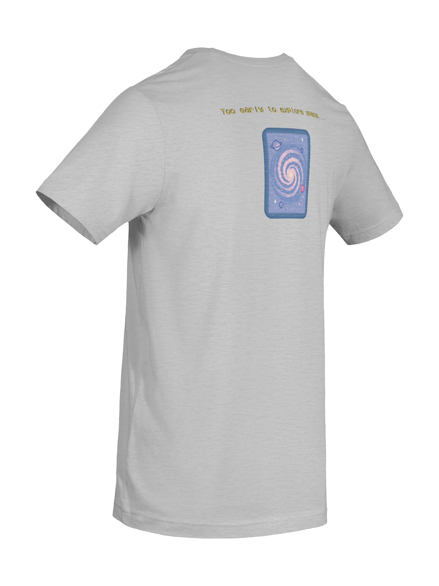 Millennial Tech Evolution Retro Tee - Blue Theme product image (9)