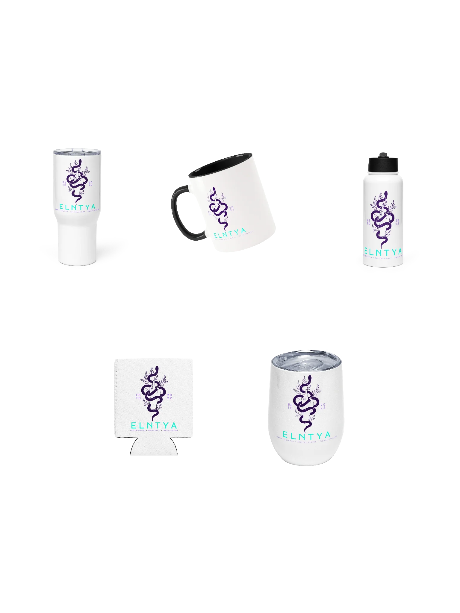 El's Snek Logo Drinkware Set Bundle product image (1)