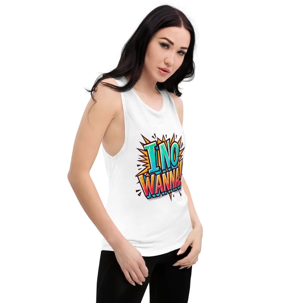 I NO WANNA WOMANS TANK product image (10)