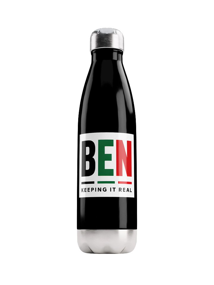 BEN “Keeping It Real” Stainless Steel Water Bottle product image (1)